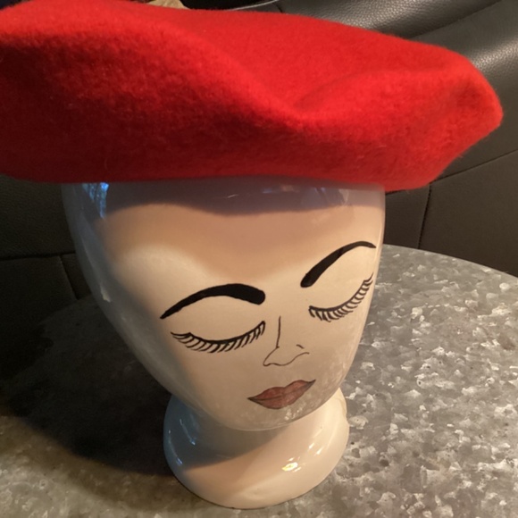Vintage Red KANGOL HAT MADE IN ENGLAND. ❤️❤️❤️❤️ - Picture 4 of 5